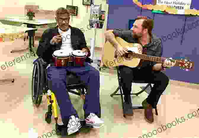 A Compassionate Therapist Guiding A Participant Through A Music Therapy Session, Showcasing The Transformative Power Of Music In Healing. I LOVE MUSIC Cynthia Augustin