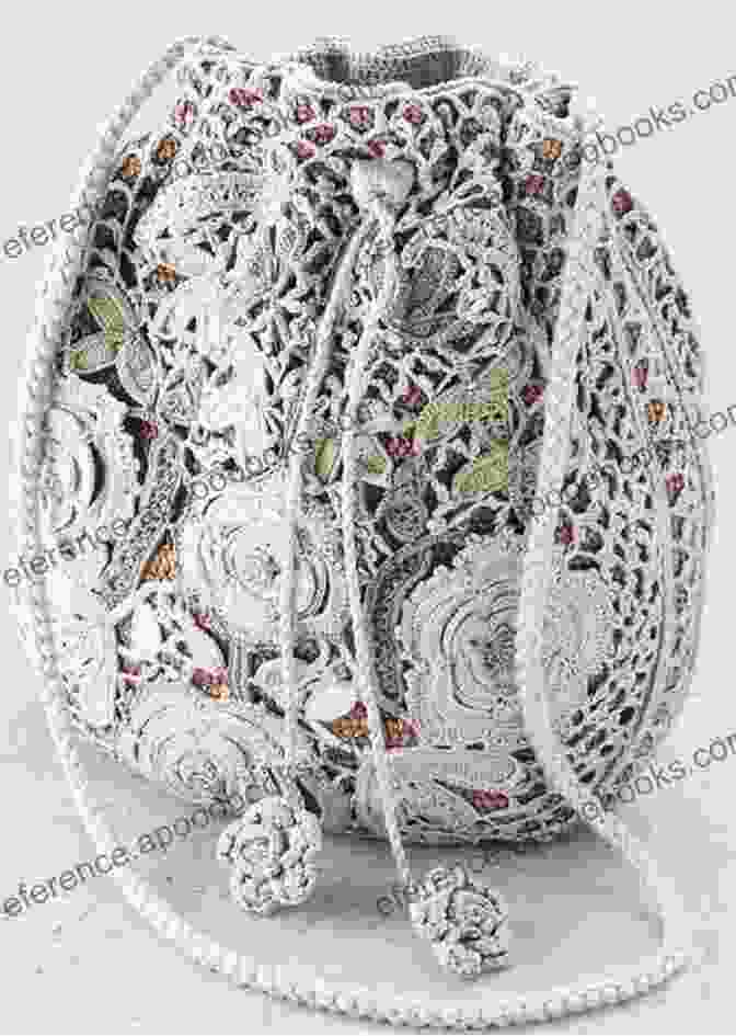 A Customizable Wedding Evening Bag, Showcasing The Versatility Of The Irish Crochet Lace Technique. Modern Irish Lace : Creation Of A Wedding Evening Bag Using Irish Crochet Lace Technique (Modern Irish Crochet Lace Pattern)