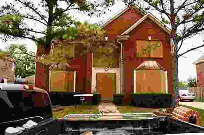 A Group Of People In A Rural Area Looking At A House That Is Boarded Up. Worlds Apart: Poverty And Politics In Rural America Second Edition