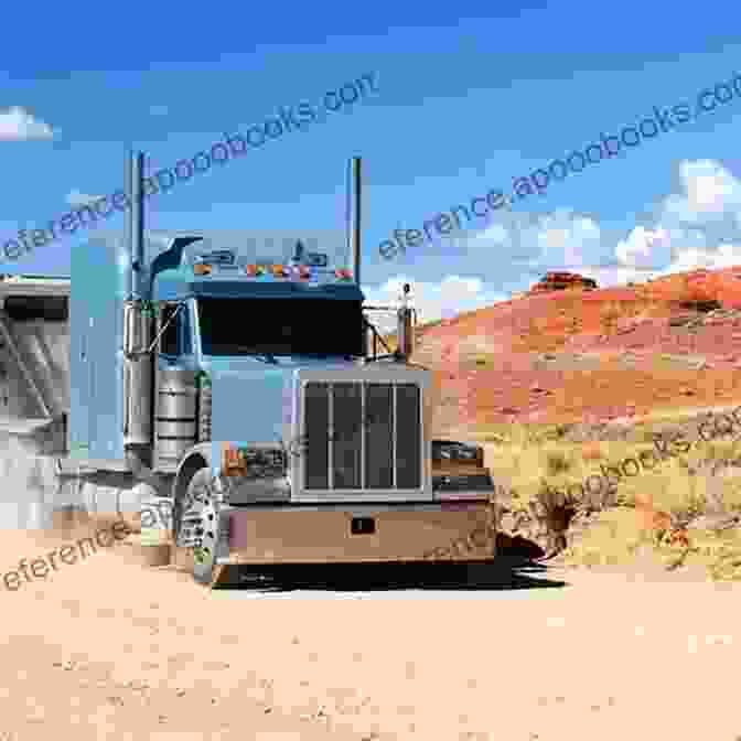 A Long Haul Truck Driving Through A Desert In The Middle East Middle East Trucking Stories 2 Beth Huntington