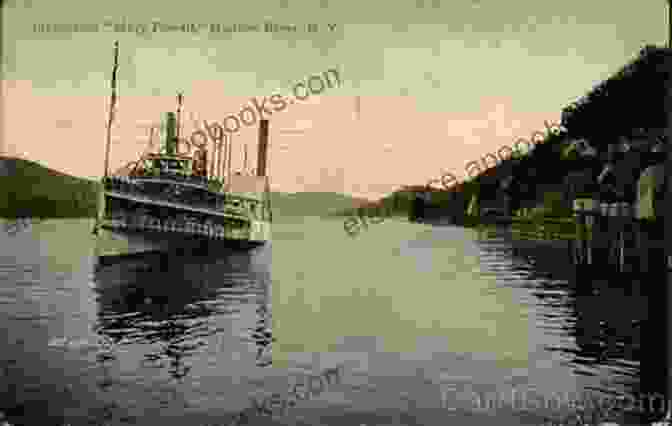 A Majestic Steamboat Gliding Through The Waters Of The Hudson River The Adventures Of Munford: Munford Meets Robert Fulton