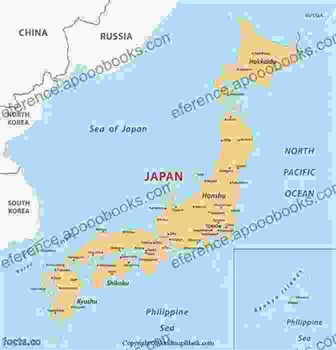 A Map Showing Japan's Geopolitical Position Critical Issues In Contemporary Japan