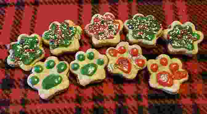 A Plate Of Festive Looking Dog Treats Shaped Like Christmas Trees Pet Food: 16 Dessert Recipes To Make You Smile