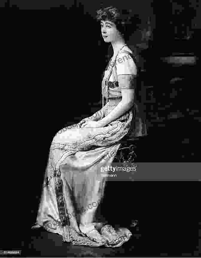 A Portrait Of Consuelo Vanderbilt In An Elegant Gown, Embodying Both Beauty And Vulnerability. American Duchess: A Novel Of Consuelo Vanderbilt