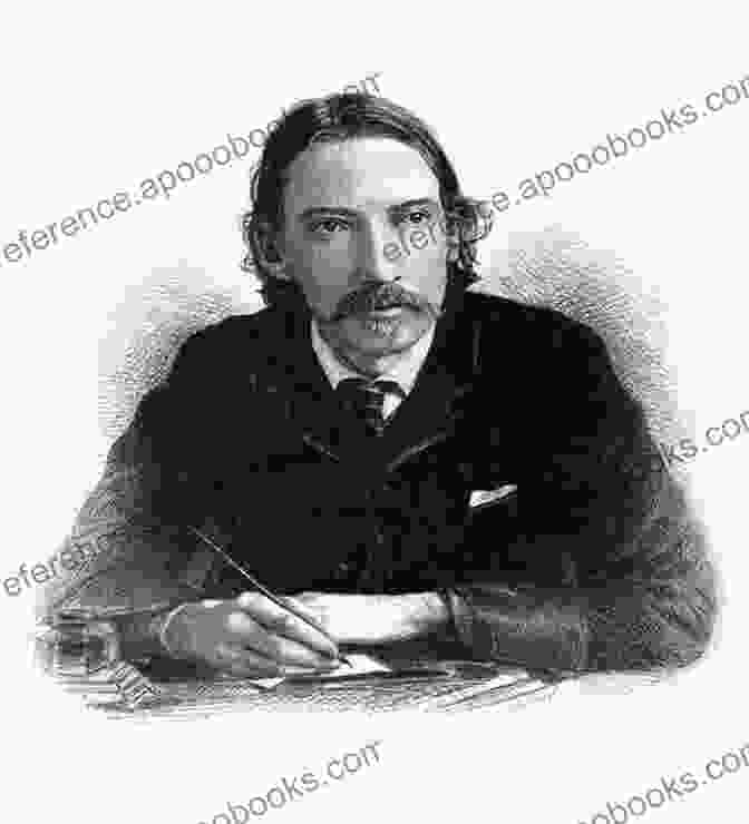 A Portrait Of Robert Louis Stevenson, Capturing His Piercing Gaze And Thoughtful Expression, Hinting At The Depth Of His Literary Imagination. Mysterious Black Holes Robert Louis Stevenson