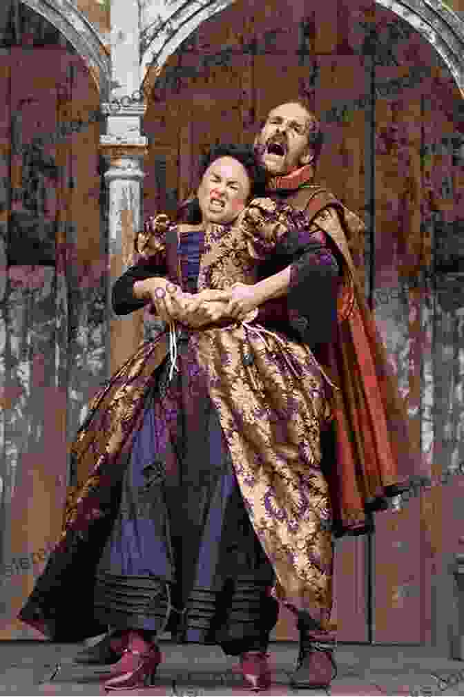 A Scene From A Stage Production Of 'The Taming Of The Shrew', Featuring The Characters Kate And Petruchio. The Taming Of The Shrew (The Contemporary Shakespeare 18)