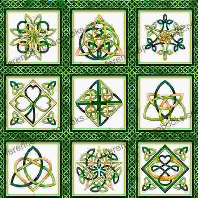 A Vibrant Celtic Knot Quilt With Intricate Patterns Love Is Love: A Woven Celtic Knot (Nacho Grandma S Quilts 2)