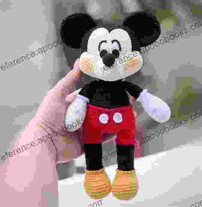 Adorable Mickey Mouse Crochet Toy With Intricate Details And Vibrant Colors Disney Character Crochet: 5 Easy Disney Character Crochet Patterns