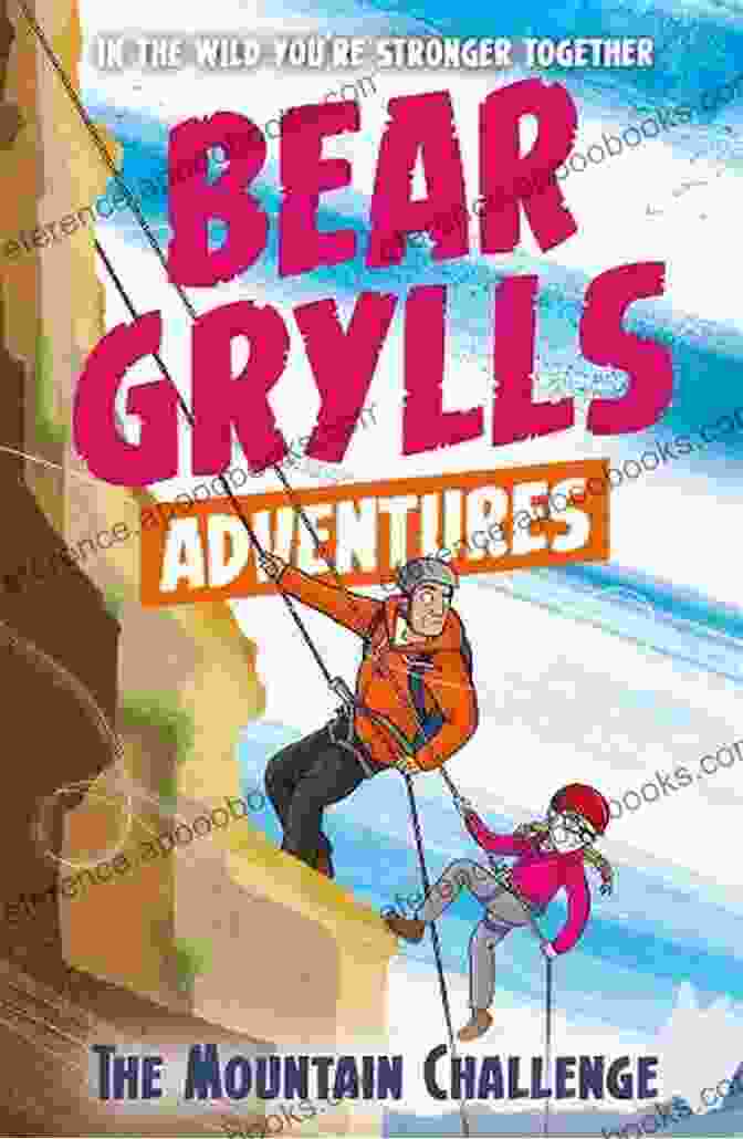 Adventure Bear Grylls In Action, Navigating A Treacherous Mountain Path. Life On The Edge: Defying Death In Danger Zones