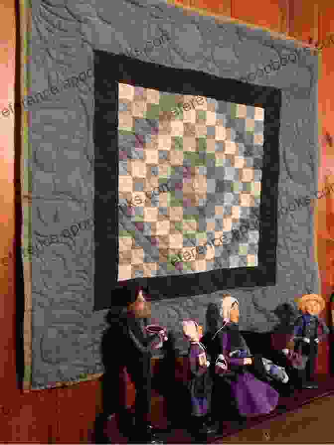 Amish Quilt Hanging On A Wall Amish Inspired Quilts For Today S Home