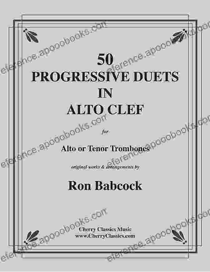 Book Cover: 50 Progressive Duets In Alto Clef For Trombones 50 Progressive Duets In Alto Clef For Trombones