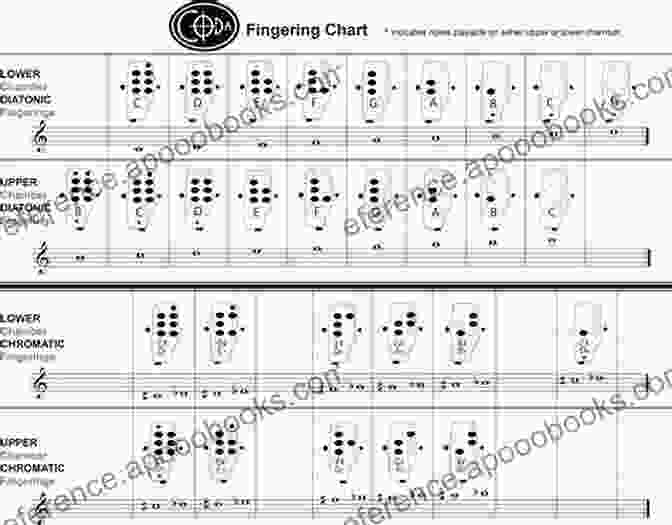 Chart Displaying Flute Fingerings For Various Notes HOW TO PLAY FLUTE: Your Complete Guide On How To Play Flute For Beginners