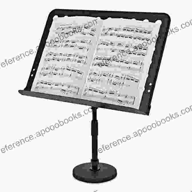 Classical Guitar With Sheet Music On A Music Stand. Classic Guitar Technique First Supplement (Slur Ornament And Reach Development Exercises) (Shearer Series)