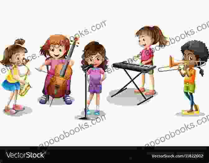 Colorful Book Cover Featuring A Group Of Children Playing Various Musical Instruments. Let S Have A Musical Rhythm Band