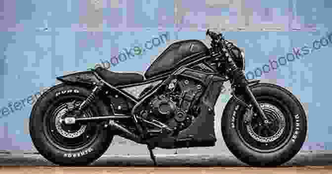 Custom Honda Rebel Bobber With Low Suspension And Wide Tires Honda Rebel Customization By Matthew Lee