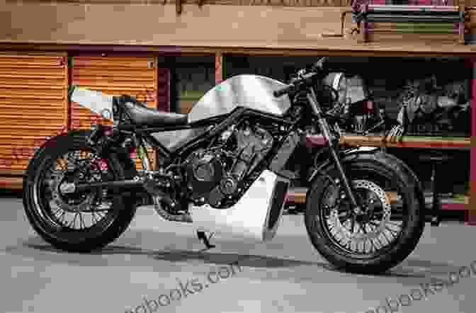 Custom Honda Rebel Cafe Racer With Clip On Handlebars And Fairing Honda Rebel Customization By Matthew Lee