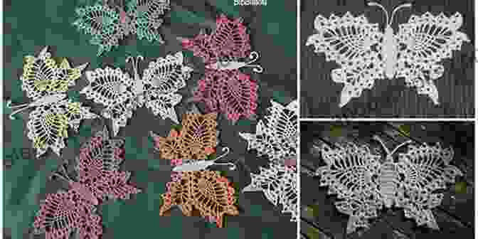 Delicate Butterfly Crochet Lace Pattern Featuring Intricate Stitches And Elegant Lacework Butterfly Crochet Pattern (Modern Irish Crochet Lace Pattern)