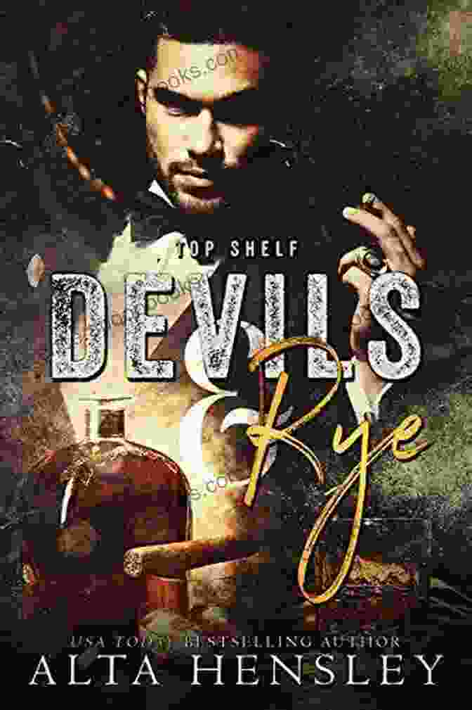 Devils Rye Top Shelf Book Cover Featuring A Vintage Rye Whiskey Bottle With An Intricate Label Devils Rye (Top Shelf 4)