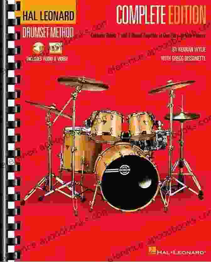 Hal Leonard Drumset Method Left Handed Edition Book Cover Hal Leonard Drumset Method Left Handed Edition