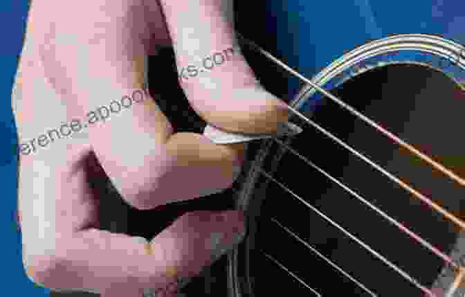 Image Of A Guitarist's Hand Picking Open Strings In A Rhythmic Pattern My Bow Arm Method For Viola Beginners Volume 1: Based On Open String Exercises