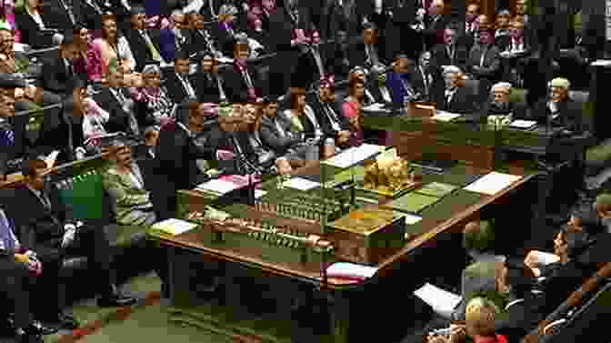 Image Of The British Parliament In Session, With Members Of Parliament Debating The New British Constitution Vernon Bogdanor