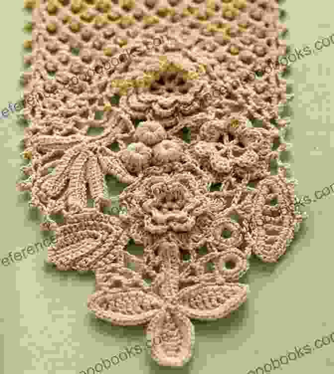 Intricate Irish Crochet Lace Patterns Adorn A Delicate Bolero, Showcasing The Beauty Of This Traditional Craft. Crochet Bolero Pattern Modern Irish Lace (Modern Irish Crochet Lace Pattern)