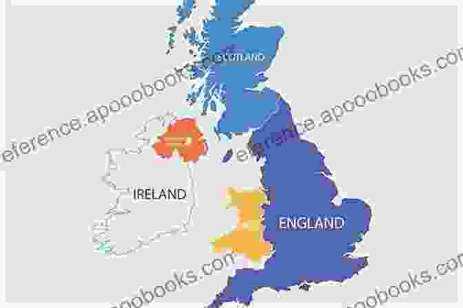 Map Of The United Kingdom Highlighting The Devolved Regions Of Scotland, Wales, And Northern Ireland The New British Constitution Vernon Bogdanor