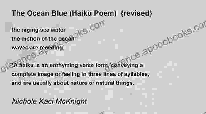 My Blue Haiku Poetry Collection By Kristina McMorris My Blue Haiku Kristina McMorris