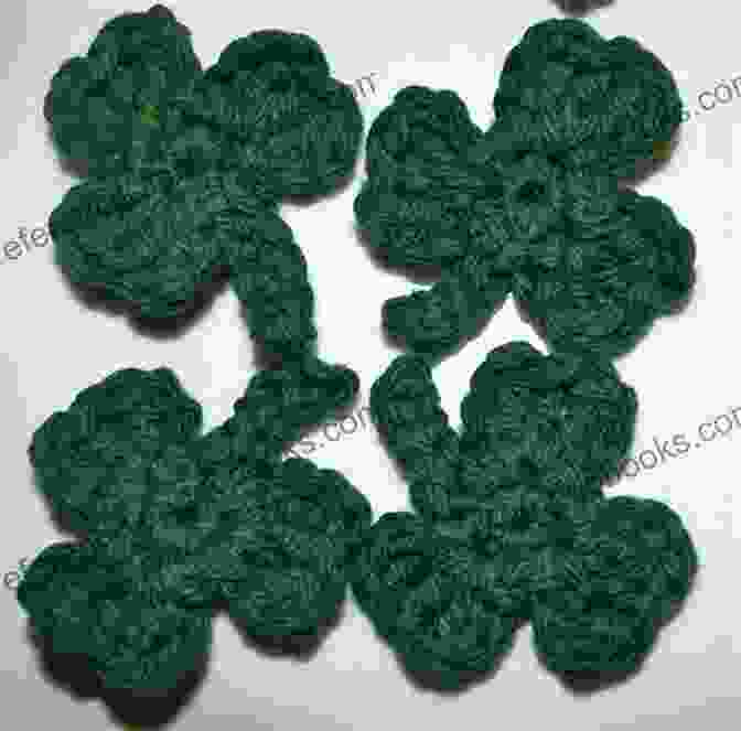 Shamrock Crochet Pattern Shamrock Crochet Pattern (Modern Irish Crochet Lace Pattern)