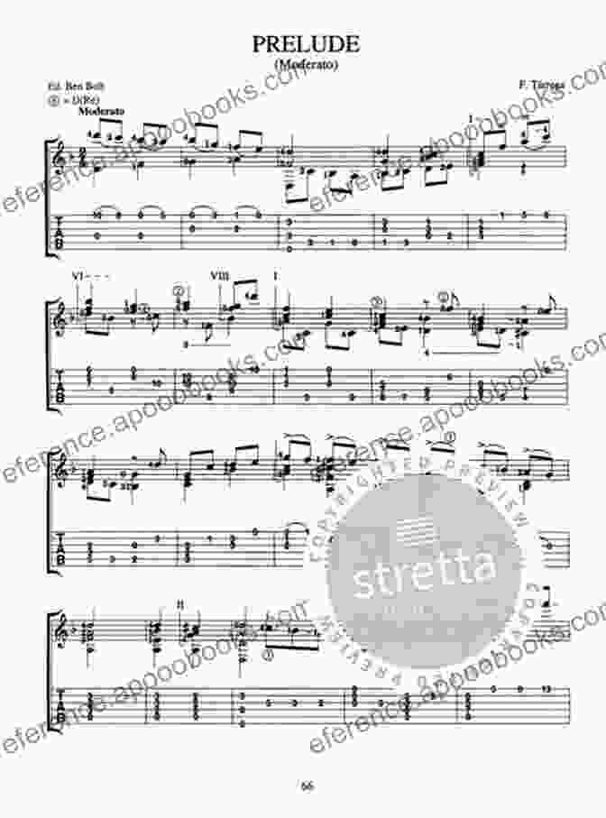 Tarrega In Tablature By Jeffers Engelhardt Tarrega In Tablature Jeffers Engelhardt