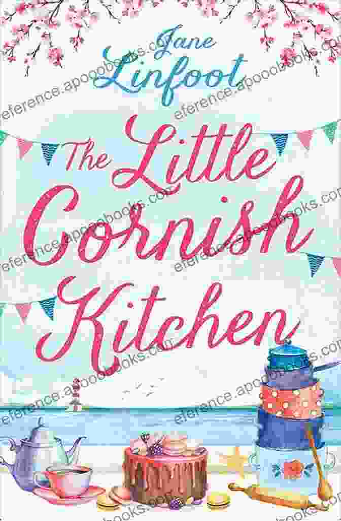 The Little Cornish Kitchen Book Cover, Featuring A Cozy Cottage By The Sea With A Steaming Cup Of Tea On The Porch. Tea For Two At The Little Cornish Kitchen: A Brand New Heartwarming Read Set In Cornwall For 2024 (The Little Cornish Kitchen 2)