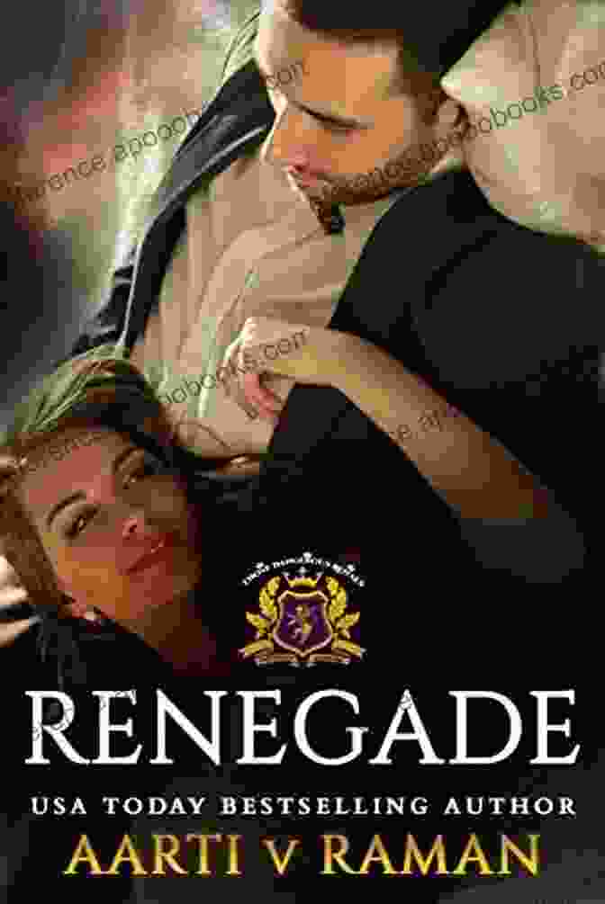 Those Dangerous Royals Book Cover, Featuring A Handsome Prince In Military Uniform And A Beautiful Woman In A Ball Gown Renegade: A Billionaire Royal Military Romance (Those Dangerous Royals)