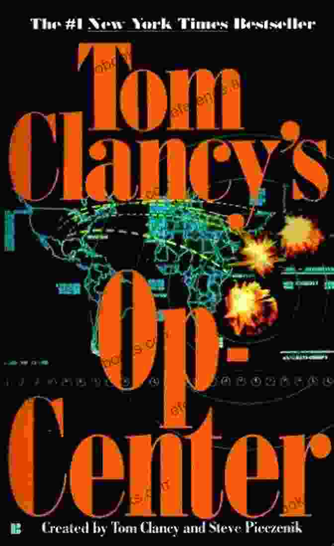 Tom Clancy's Op Center Book Cover Featuring Operatives In Action Tom Clancy S Op Center: Into The Fire: A Novel