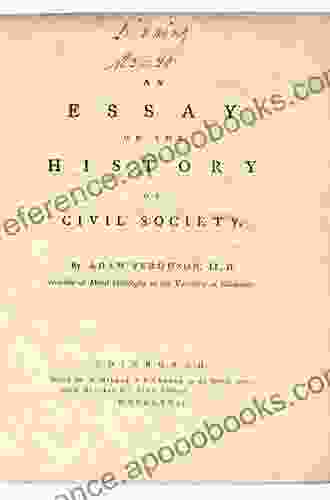 Ferguson: An Essay On The History Of Civil Society (Cambridge Texts In The History Of Political Thought)