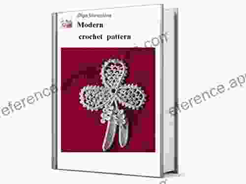 Crochet pattern motif (Modern Irish Crochet Lace Pattern)