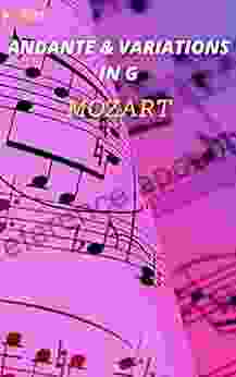 Mozart Andante And Variations In G Major K 501 Sheet Music Score